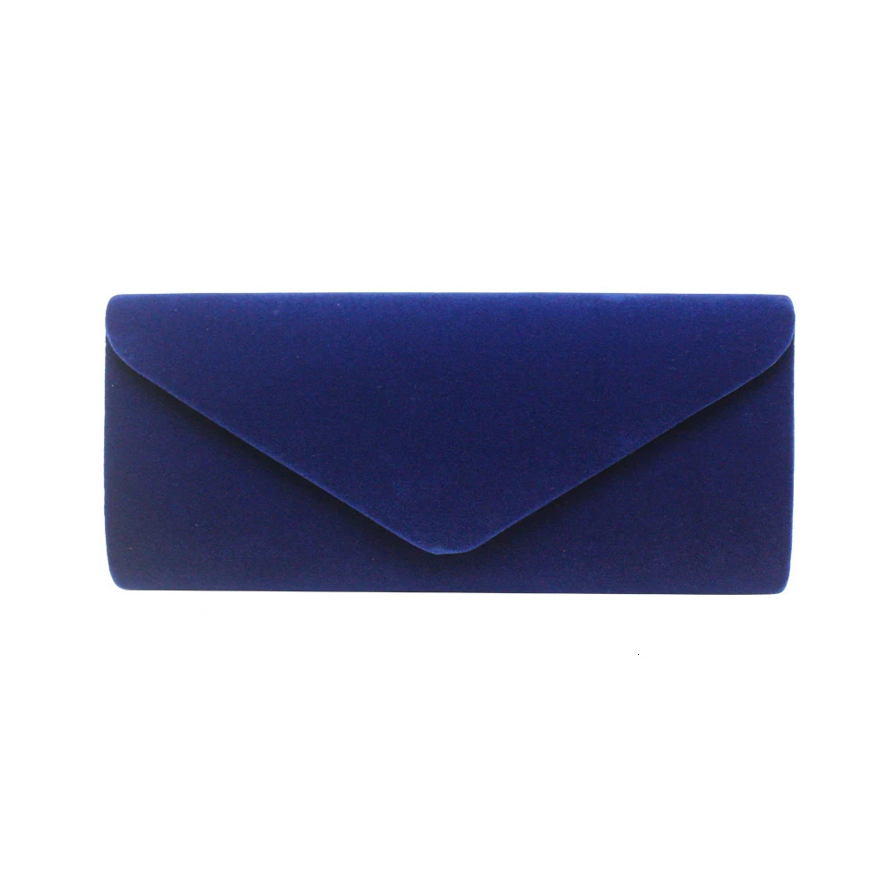 Womens evening bag clutch wallet handbag with detachable chain strap used for weddings cocktails parties velvet solid color 241008
