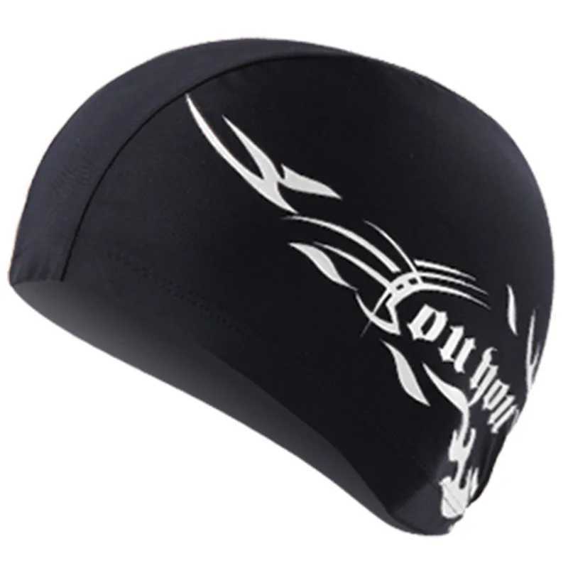 Swimming cap with long hair waterproof spandex cap suitable for adults women and men CL241009
