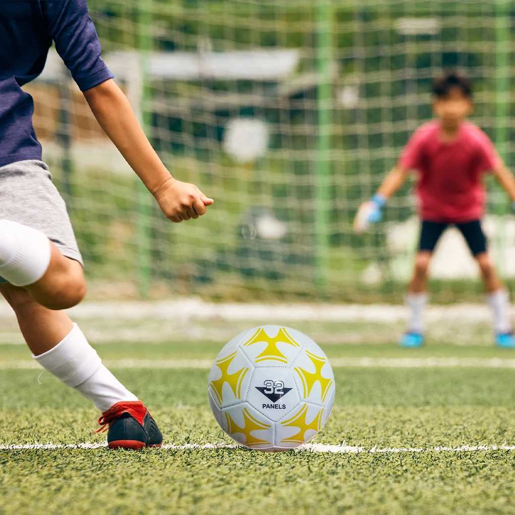 Football Proficional Size 5 High Quality Soft PVC Seam Outdoor Sports Ague Football Training Competition FootballW241008
