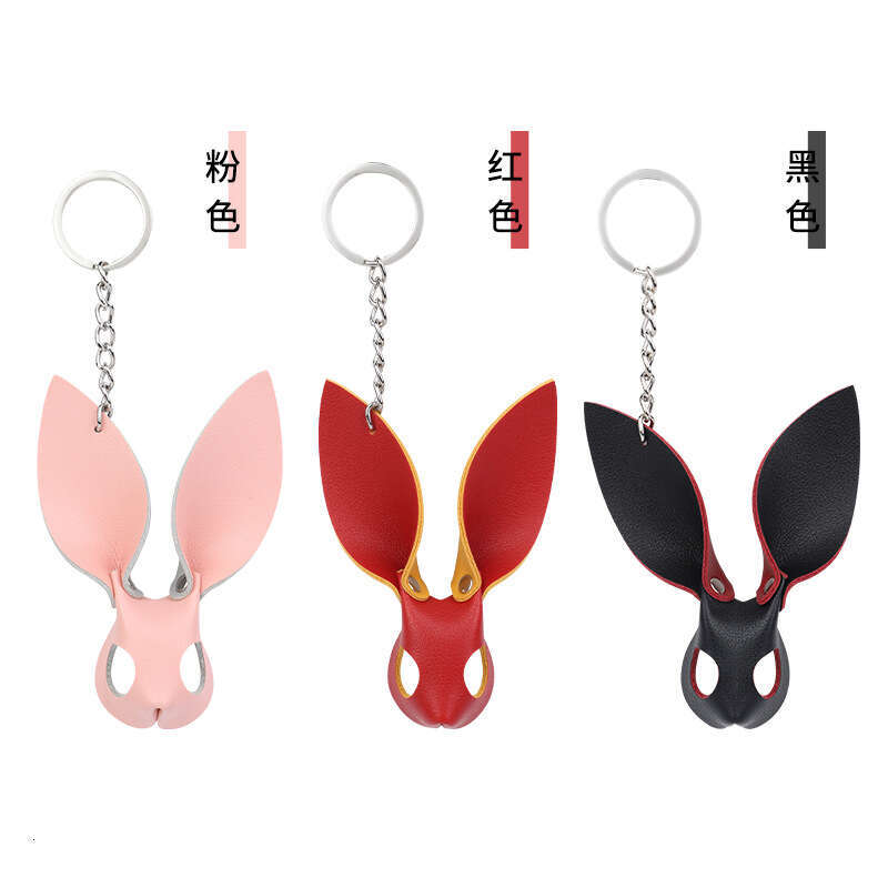 Sexy SM props, accessories, sex toys, cute little rabbits, keychains, fox masks, sex pendants, hair replacement