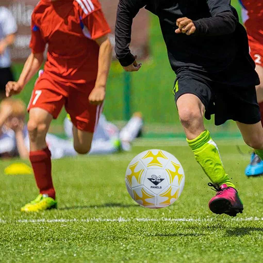 Football Proficional Size 5 High Quality Soft PVC Seam Outdoor Sports Ague Football Training Competition FootballW241008