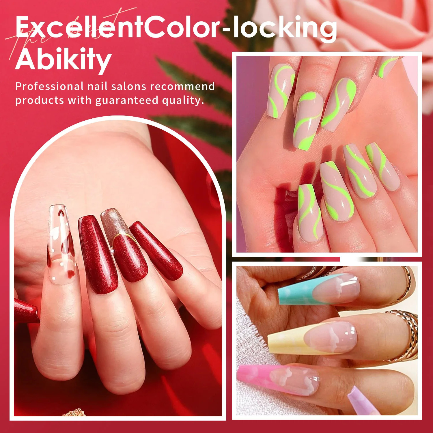 12 color Macaron acrylic nail powder set neon to magenta to pink shade Mothers Day Valentines Day nail art 3D carving F 241008
