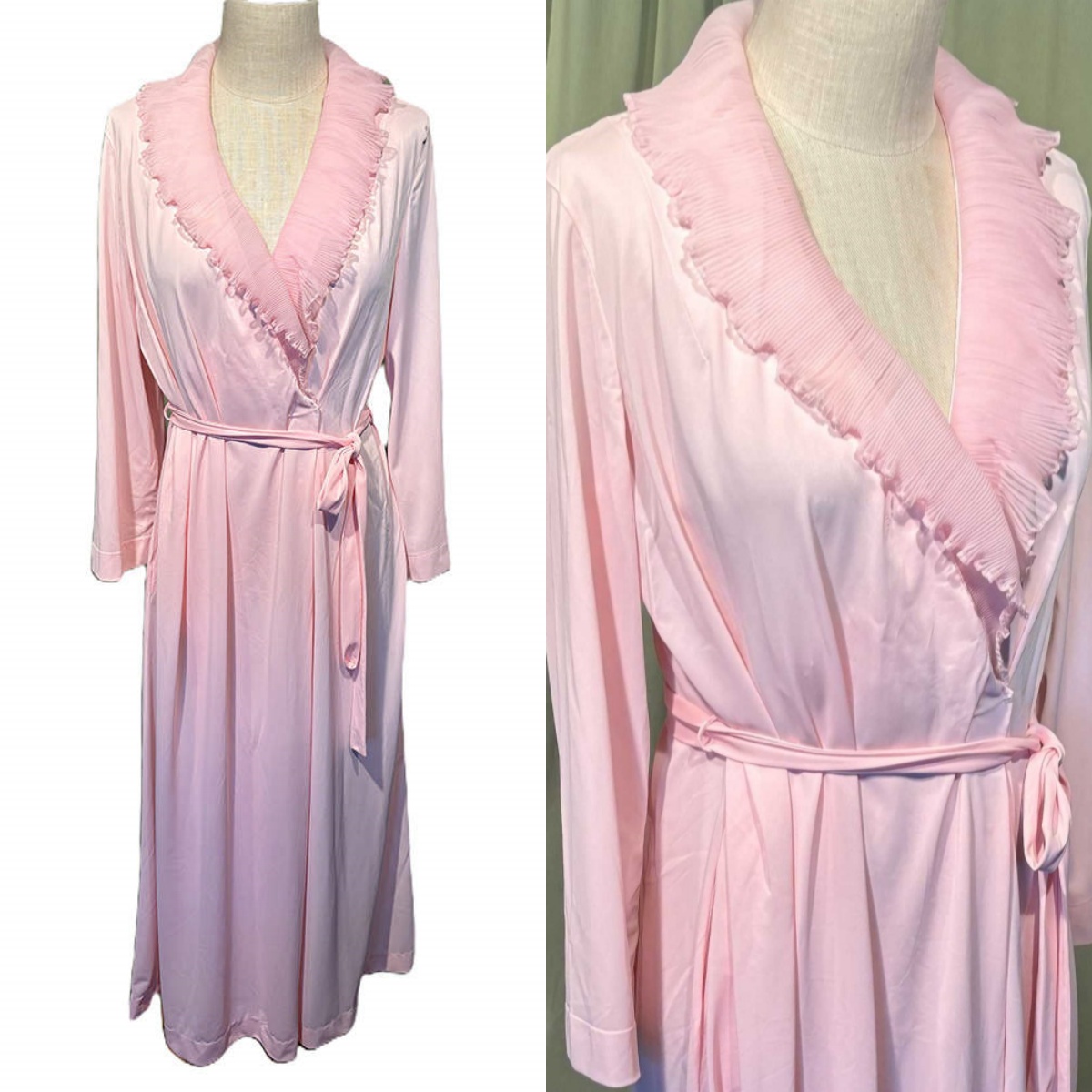 Simple Women Bathrobe Laces V Neck Long Sleeve Maternity Dresses Pregnant Party Nightgown Costume Made Evening Dresses