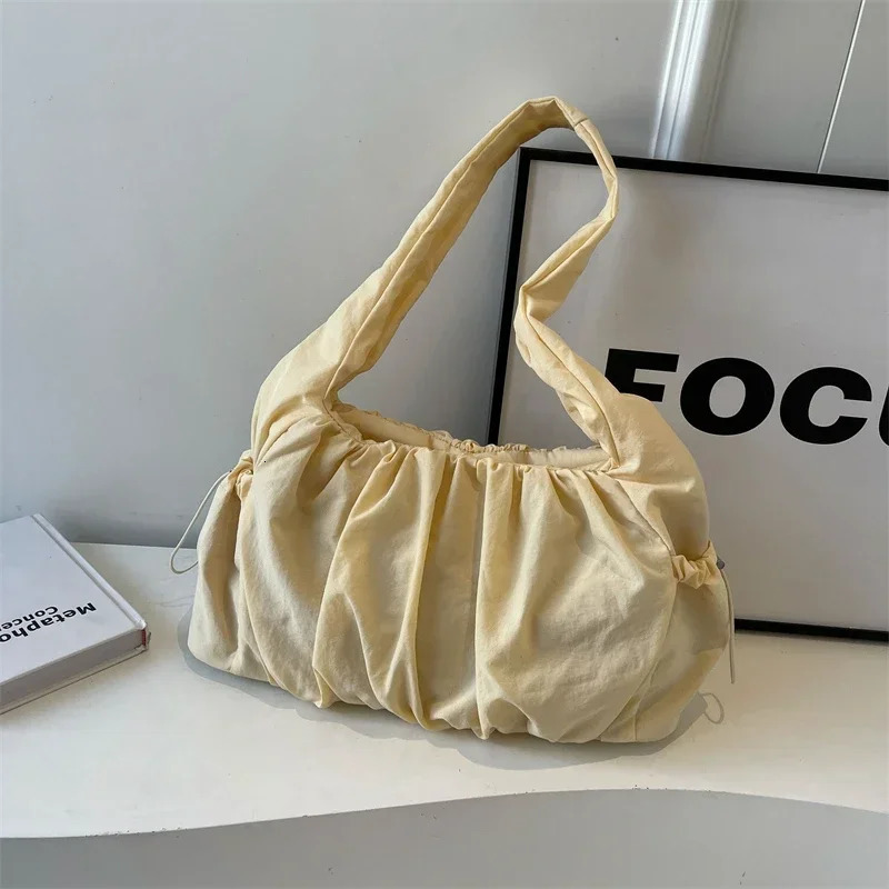 Solid casual sewing thread shoulder bag soft indoor company high-quality womens zipper Pu womens handbag 241008