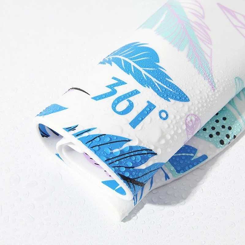 Waterproof unisex swimming cap printed with comfortable silicone anti slip elastic for mens water sports CL241009