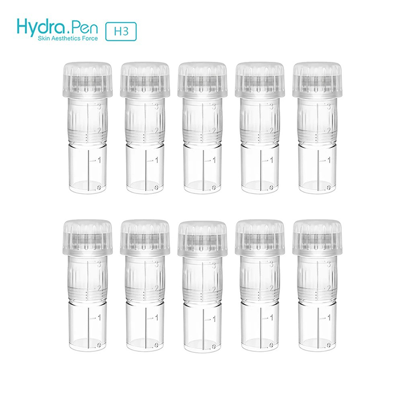50Pcs Needles Cartridges For Hydra.Pen H5 Dermapen H3 12Pins 24Pin 36 Pins Nano HR HS Hydra Pen Replacement Serum Applicator 3ml Micro Needling Stamp 