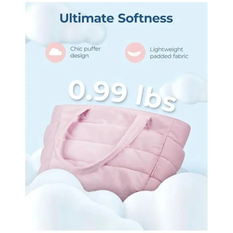 Womens handbag lightweight and fluffy suitable for travel work beach gym and store 241008