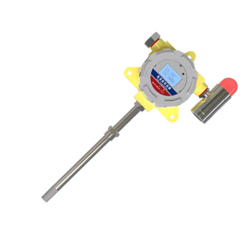Industrial wall-mounted with display with sound and light carbon dioxide sensor full environmental factor detection and monitoring