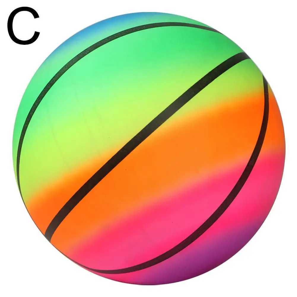 Rainbow Beach Ball Sports Ball Volyball Football Pool Swimming Beach Rubber Beach Football Childrens Football TrainingW241008