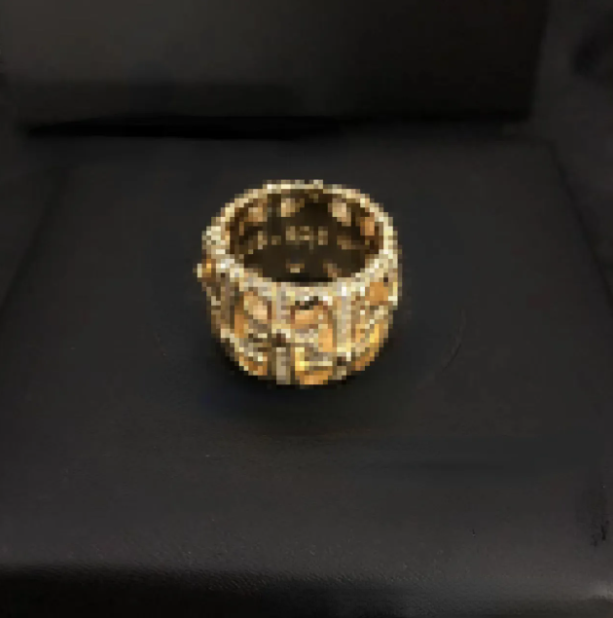 Designer Crosses Rings S925 Silver Plated Hip Hop Men and Women Vintage Cross Open Thai Silver Chromes Ring Jewelry gift