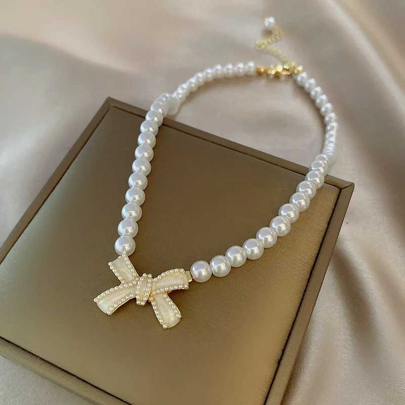 Coquette Aesthetic Pearl Necklace Korean Fashion Necklace Planet Necklace Heart Pendant Y2k Accessories Cool Girl Hip Hop Jewelry W250318
