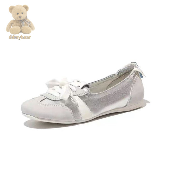 Ddmybear 2024 Shallow Mouth Flat Bottom Ballet Style One Step Simple And Versatile Mary Jane Training Single Shoes Chinese Brand Shoes F1010-57