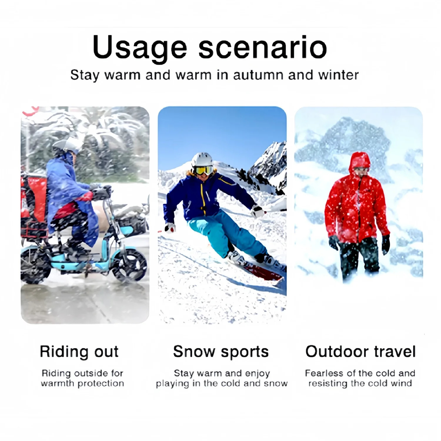 Hip Hop Balaclava Distressed Knitted Hat Full Face Ski Mask Mens Outdoor Camouflage Beanies 241009