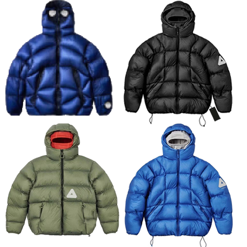 Mens Jacket Designer Hoodie Puffer jacket Breaded jackets Pullover Coat with Lens Hat High Street Windbreaker S-XL