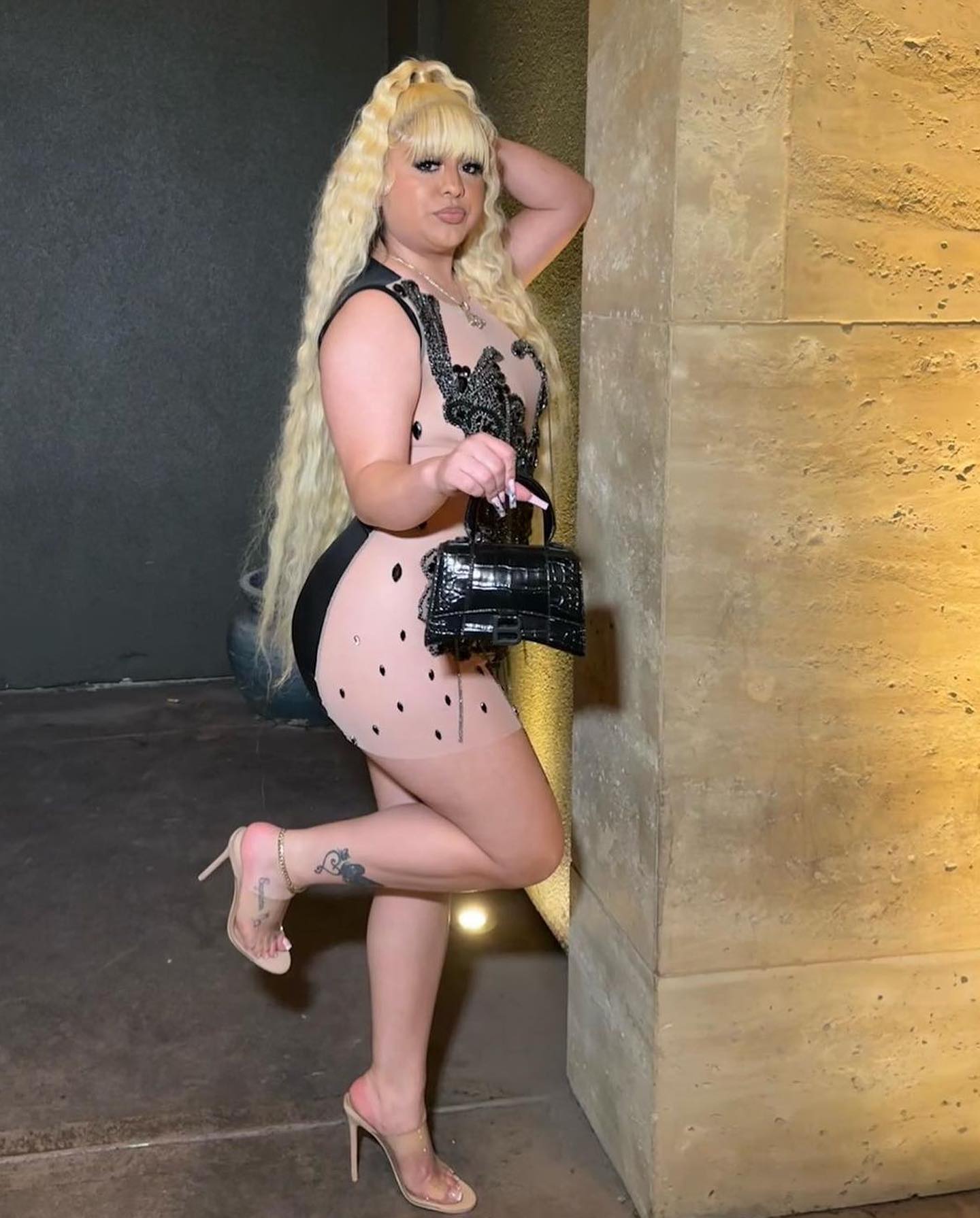 Black Rhinestone Baddie Prom Dresses For Black Girls See Through Illusion Short Evening Dress Sexy Cocktail Birthday Party Special Occasion Graduation