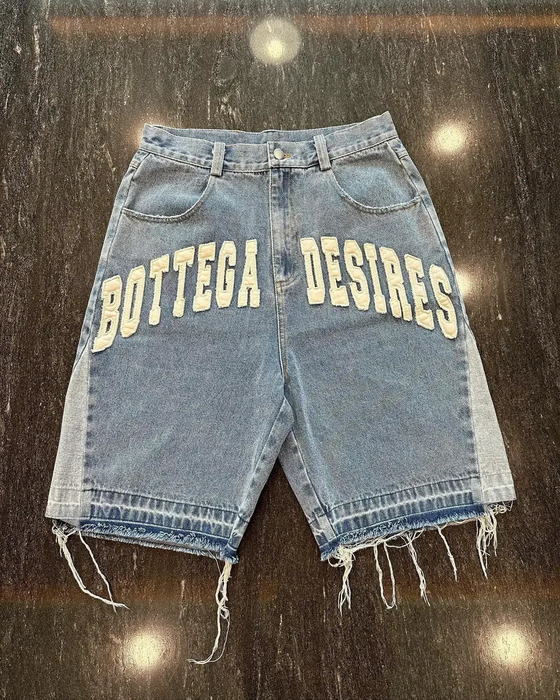 letter pants heavy industrial eagle embroidery pattern pants Y2K street style personalized waist mens jeans 241009