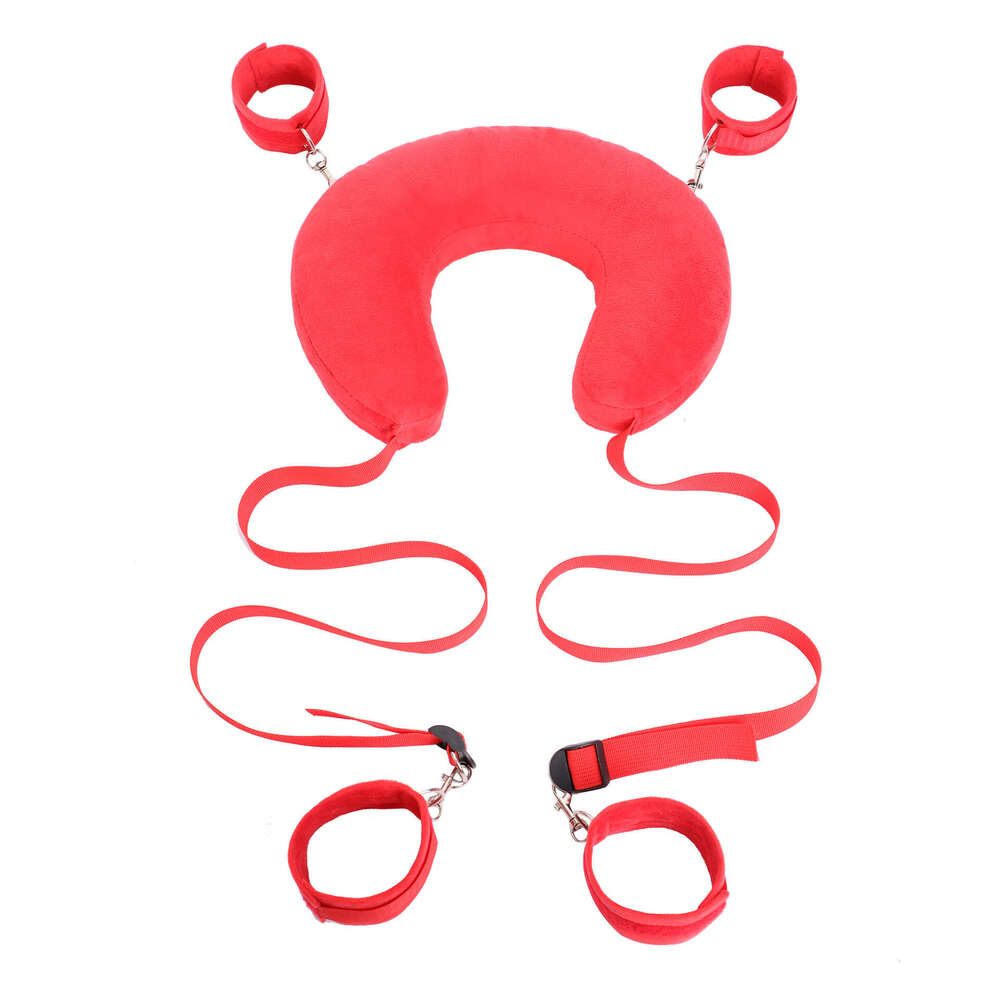 SM Sex Toys Multi functional U-shaped Split Leg Pillow SM Sex Training Binding Handcuffs Foot Cuffs Alternative Adult Products