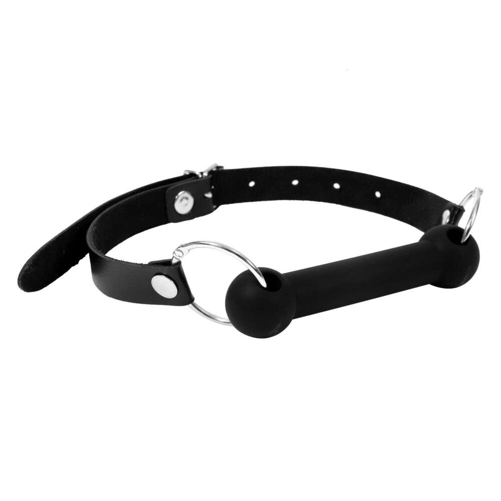 Sexy foreign trade adult products SM silicone mouth ball mouth opener mouth shackle mouth plug dog bone mouth ring manufacturer wholesale