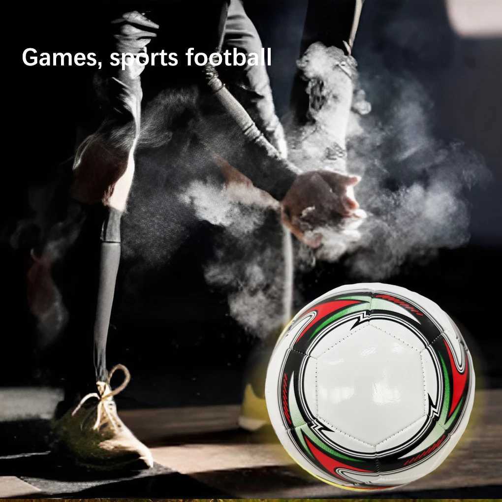Size 5 PU athlete machine sewing soccer ball adult soccer ball outdoor practice sports equipment whiteW241008