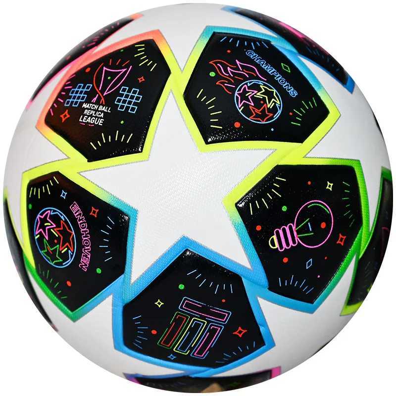 Profit Training Match Football PU Adhesive Size 5 Wear resistant Explosion proof Scratch resistant Grass resistant Game Football BallW241008