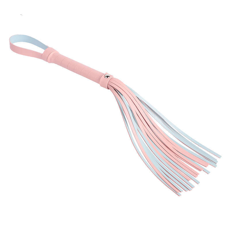 Alternative Sex SM Props Female Slave Training Punishment SP Whip Macaron Sex Leather Whip SM Adult Products