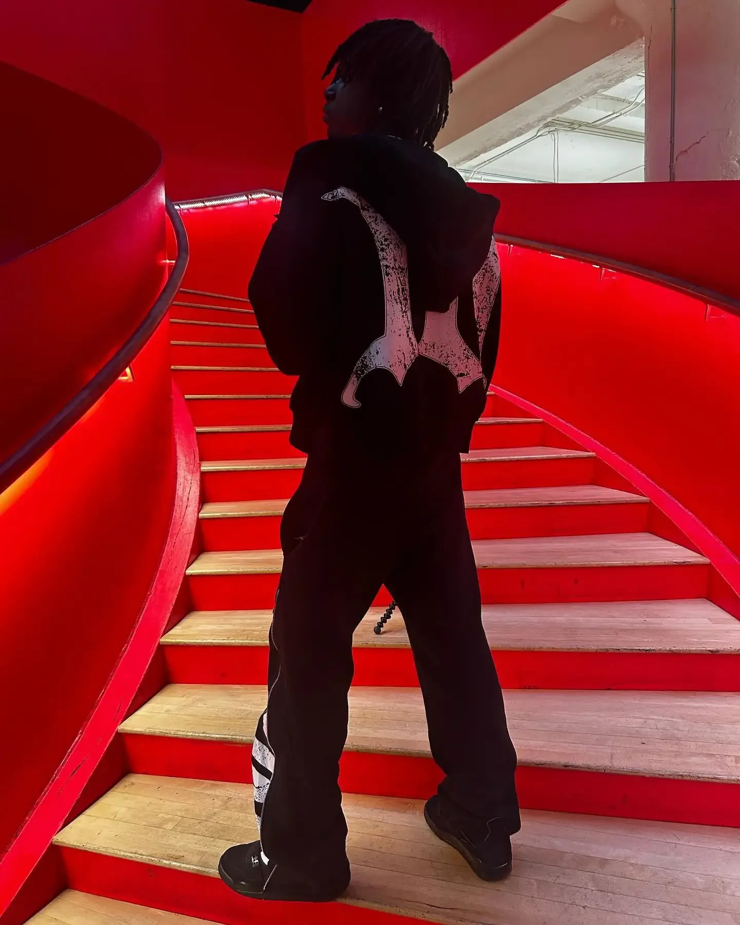 NARCISSIST Black Gothic Zip Up Hoodies Retro Hip Hop Graphic Patchwork Hoodie Y2k Men Women Punk Patch Harajuku Jacket Clothing 241009