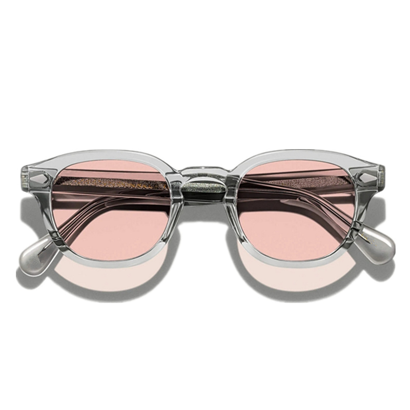 Retro-Vintage Johnny Depp Crystal-Gray Plank Sunglasses UV400 Goggles Polarized Gradient Comfortable-Safety Driving Occhiali da solfishing glasses des