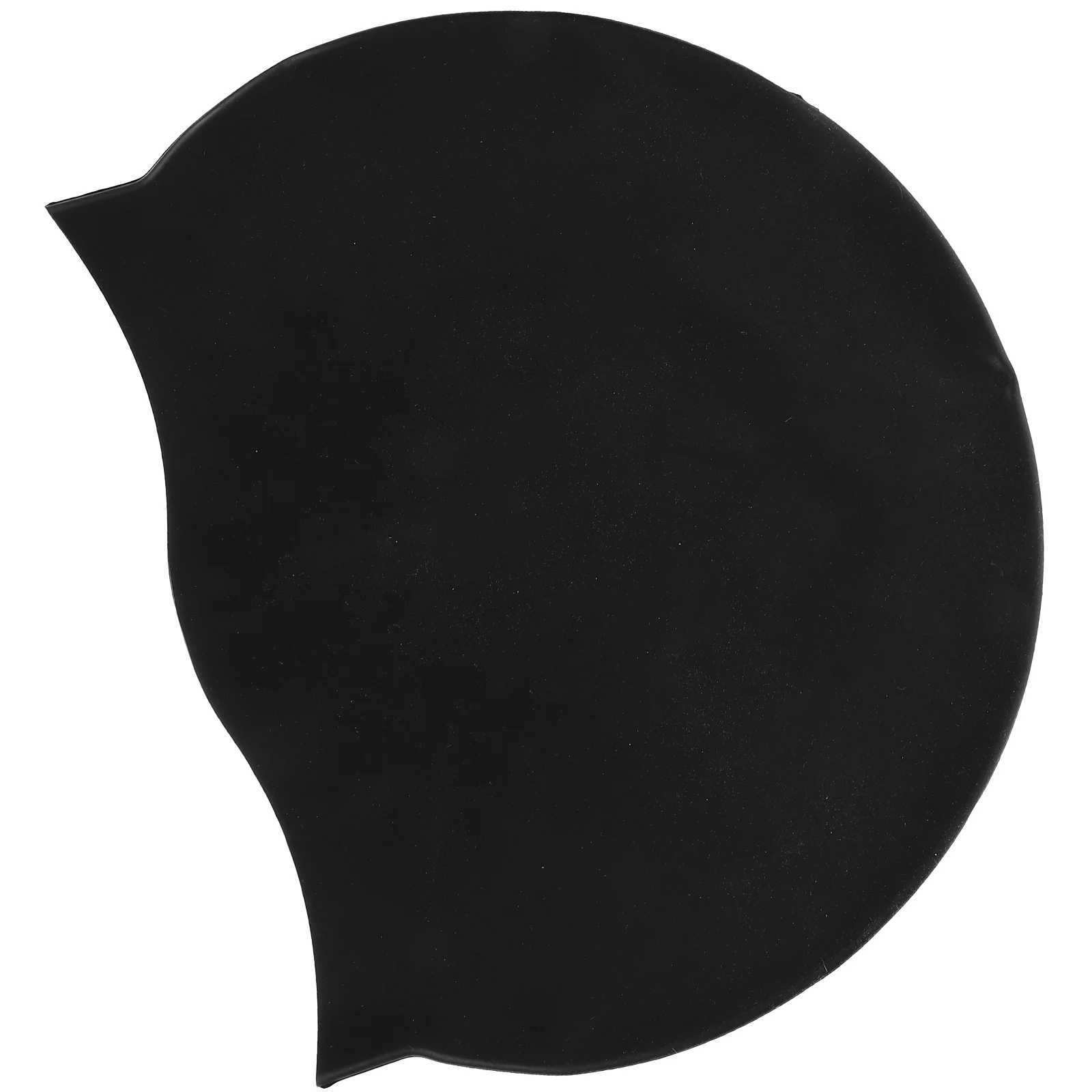 Adult swimming cap mens accessories billiards earmuffs rubber swimming accessories silicone elastic mens CL241009