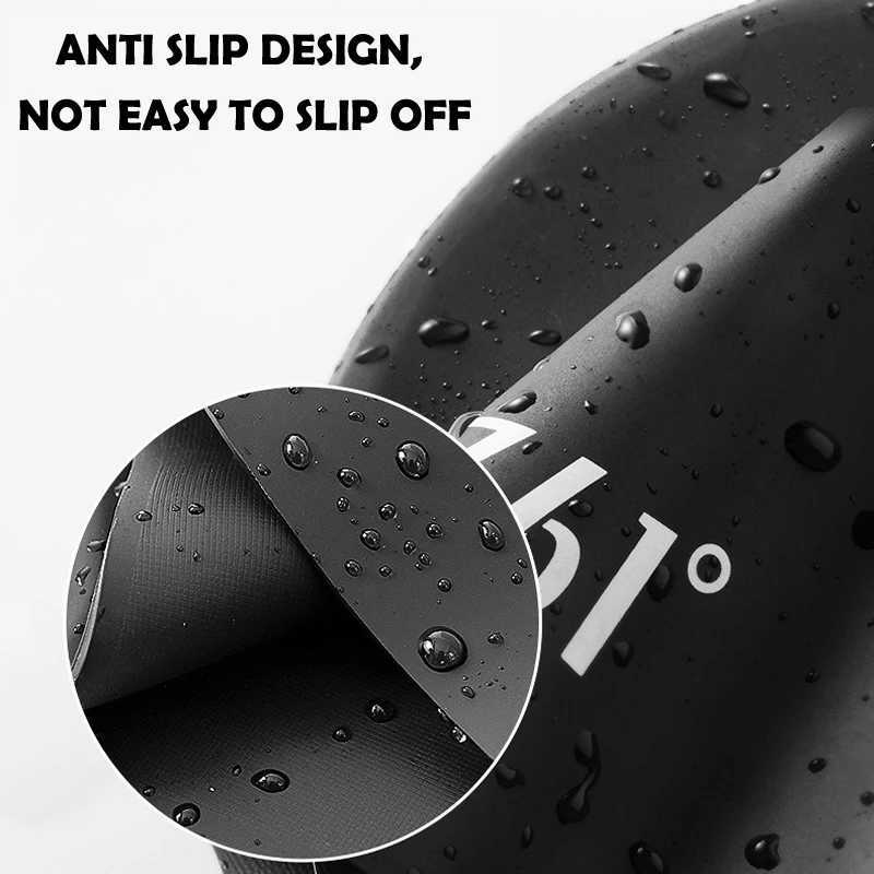 High elasticity silicone swimming cap for adult swimming training waterproof and comfortable sports pool cap CL241009
