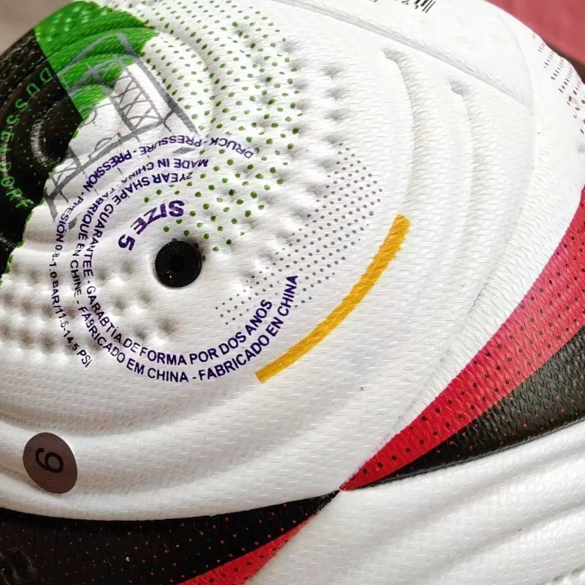 Official Size 5 PU Football High Quality Seam Goal Team Match Ball Football TrainingW241008