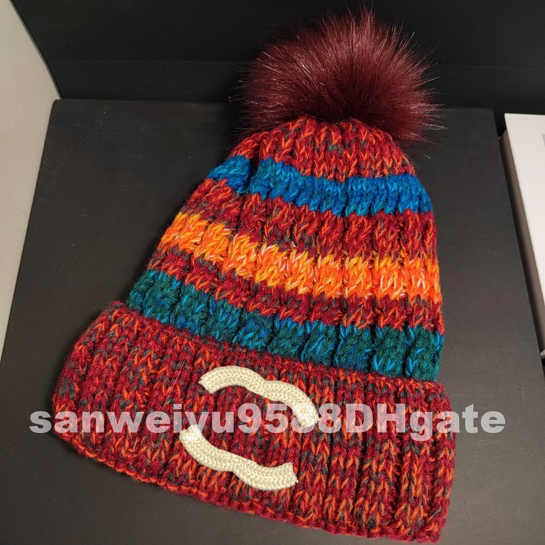 Luxury Designer Fall And Winter Knitted Beanie Fashion Men Bonnet Women Casual Hats Christmas Gift Thick Warm Knit Hats Pure Wool Hat