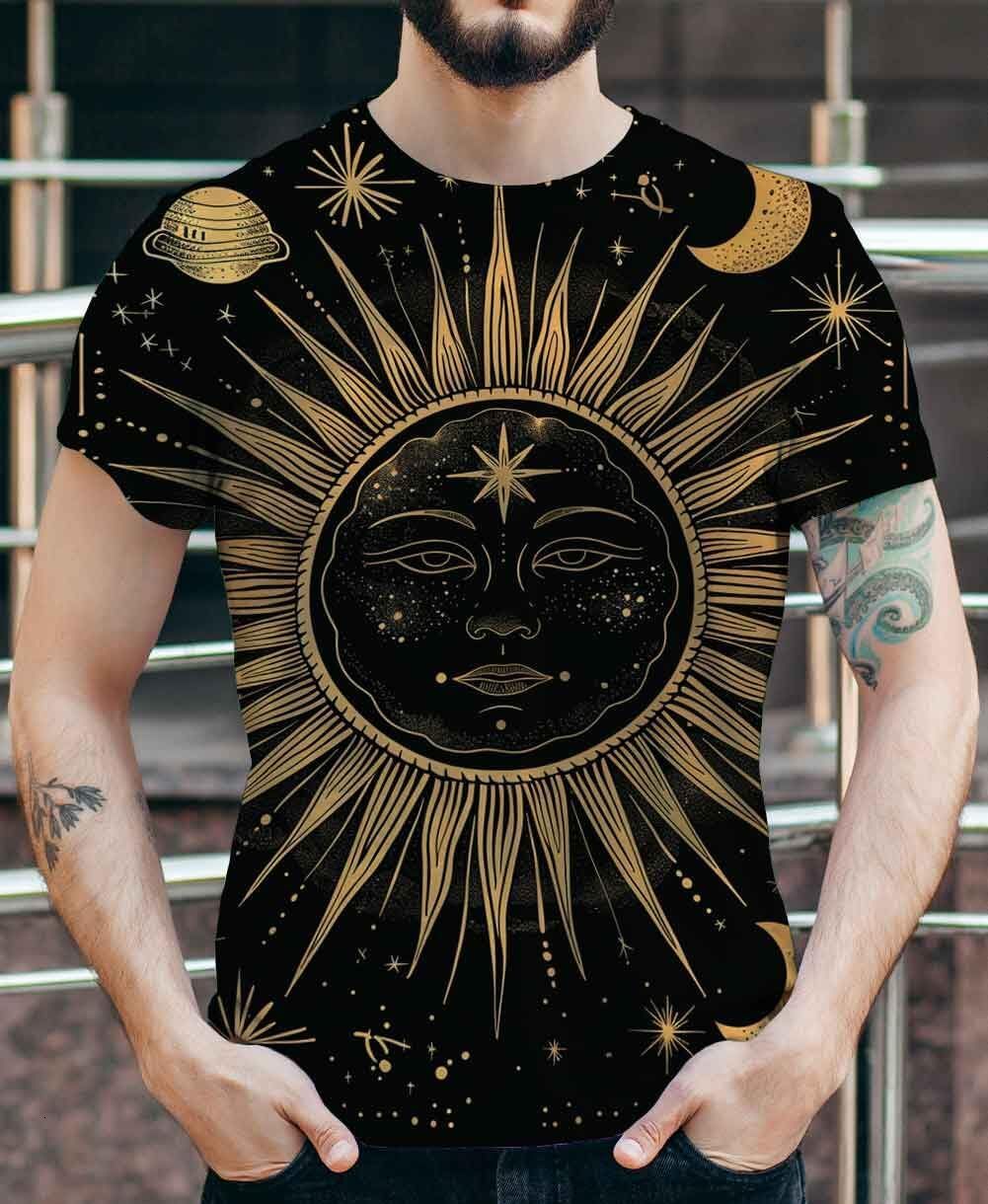 Mens T shirt 3D Printed Graphic Short Sleeve T-Shirts for Men graphic tee Casual tops summer clothes Short sleeve fashion cool