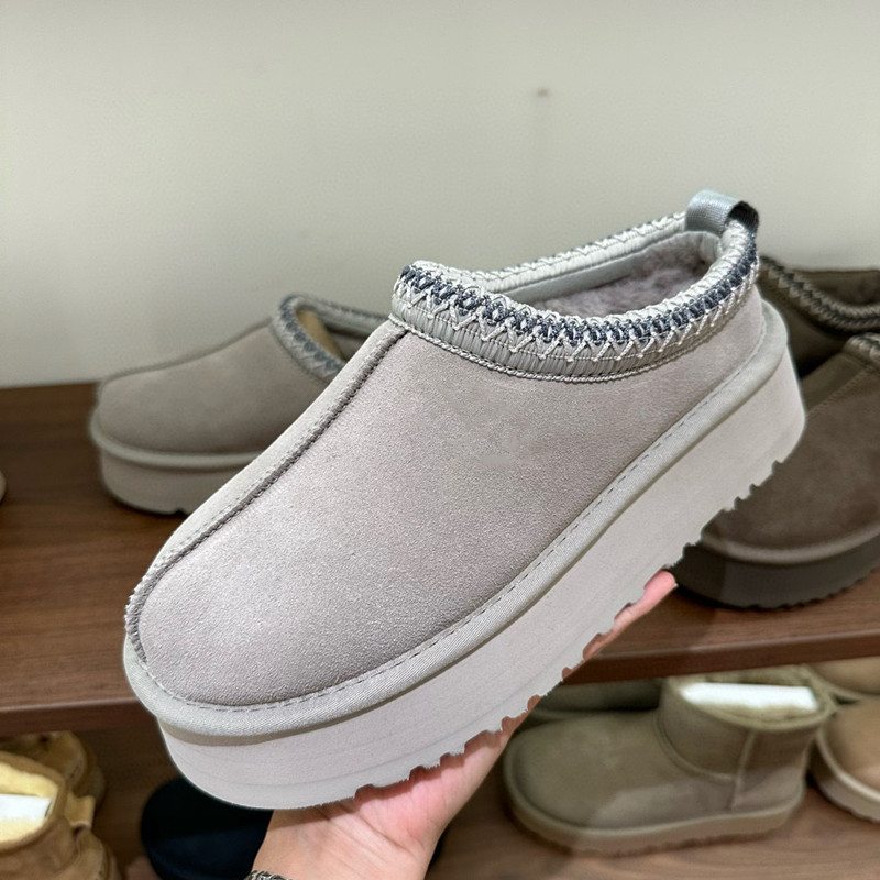 Designer tasman slippers Tazz Mini boots women Australian Snow kids boot Fur platform short Winter Ultra Mini Platform Boot Slip-on Shoes