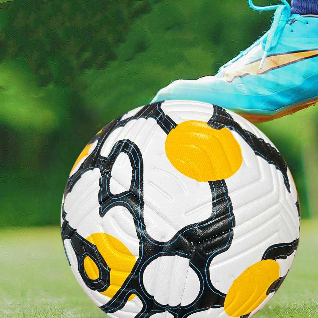 1 IC PU official size 5 soccer balls with pumps (embossed) adult training competition standard size 5 soccer ballsW241008