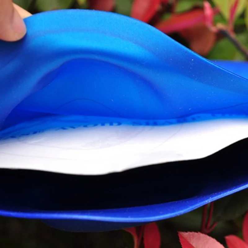 Breathable swimming cap mens long hair waterproof swimming pool cap earmuffs large Natacion silicone diving cap CL241009