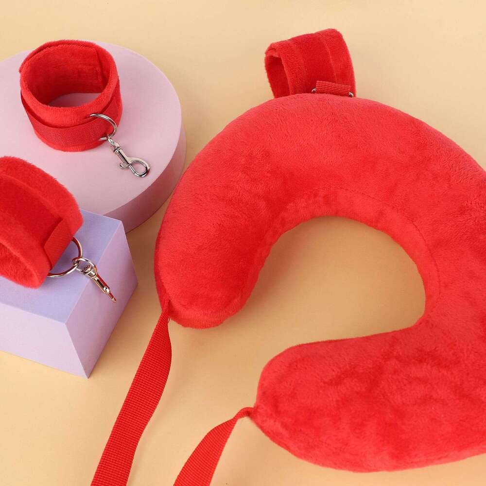 SM Sex Toys Multi functional U-shaped Split Leg Pillow SM Sex Training Binding Handcuffs Foot Cuffs Alternative Adult Products