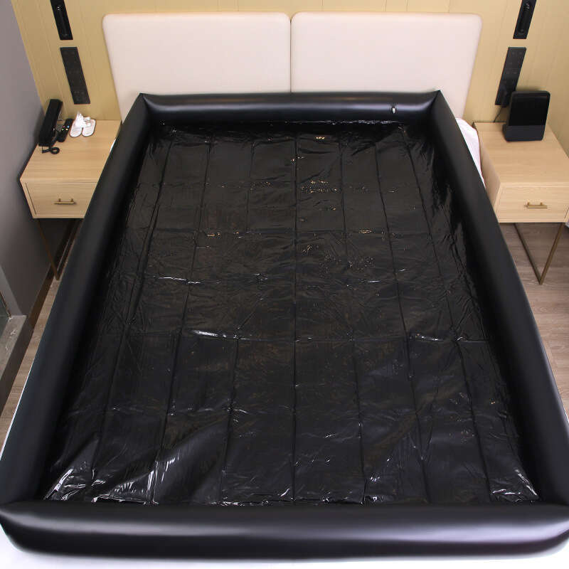 Sex inflatable water bed, foreplay, sex toys, indoor oil massage, air cushion bed, alternative adult products
