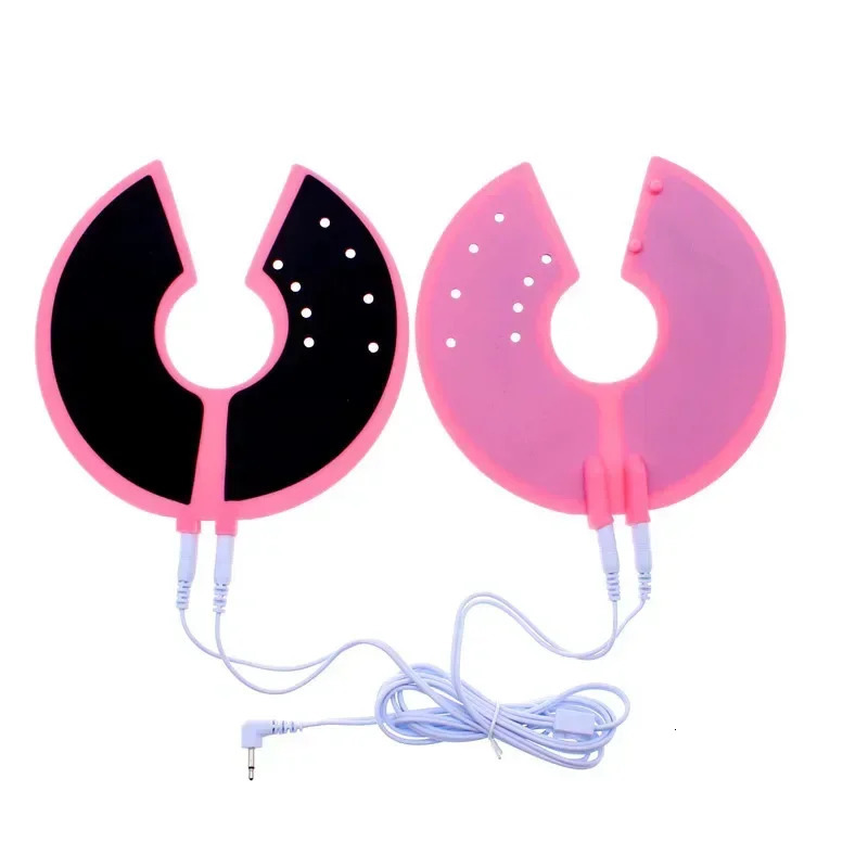 Electric shock brooch massager electric stimulation of body muscles patch pulse therapeutic toy 241009