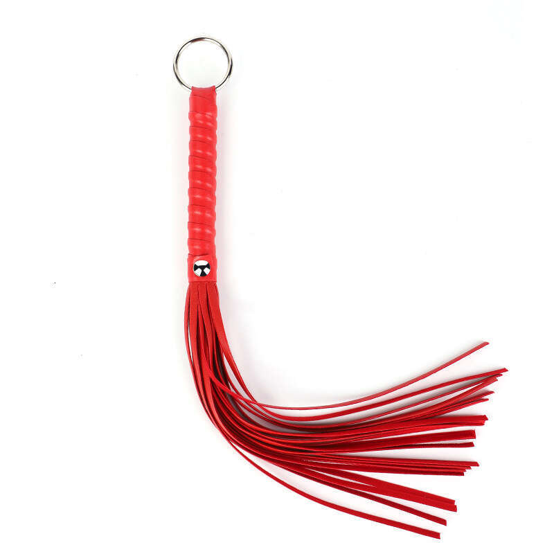 Sex toys SM props spanking whip SM training punishment tassel leather whip alternative sex toys hair replacement