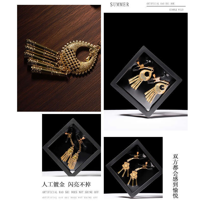 SM props, bells, breast clips, alternative bondage, flirting toys, nipple clips, Mimi clips, adult products wholesale