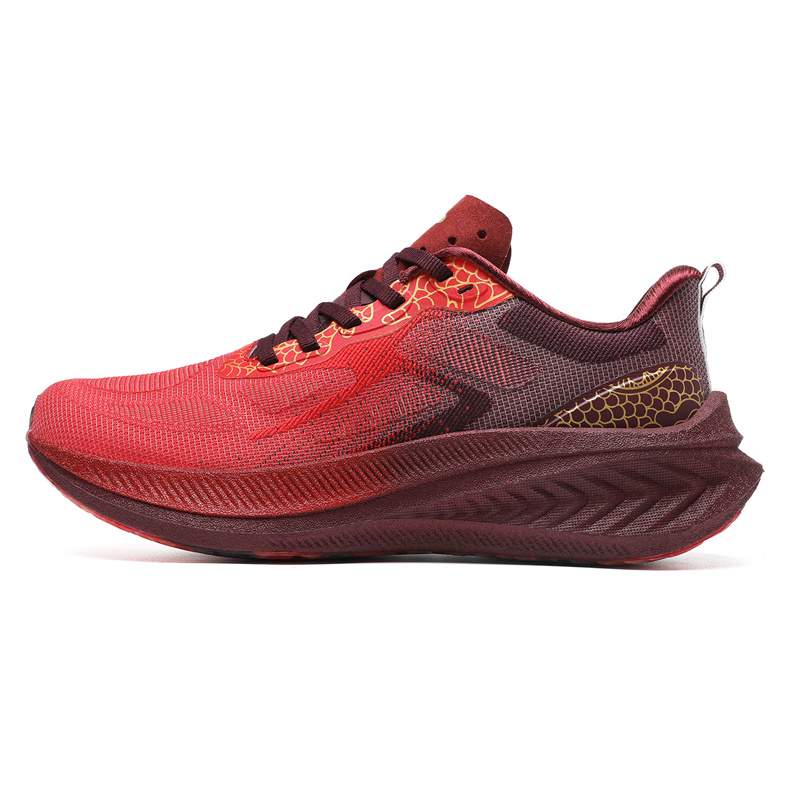 Luxury Treeperi mens platform shoes Black Gold White Red Flame Burgundy womens designer shoes Light Comfort Dragon Carbon men casual sneakers women sp