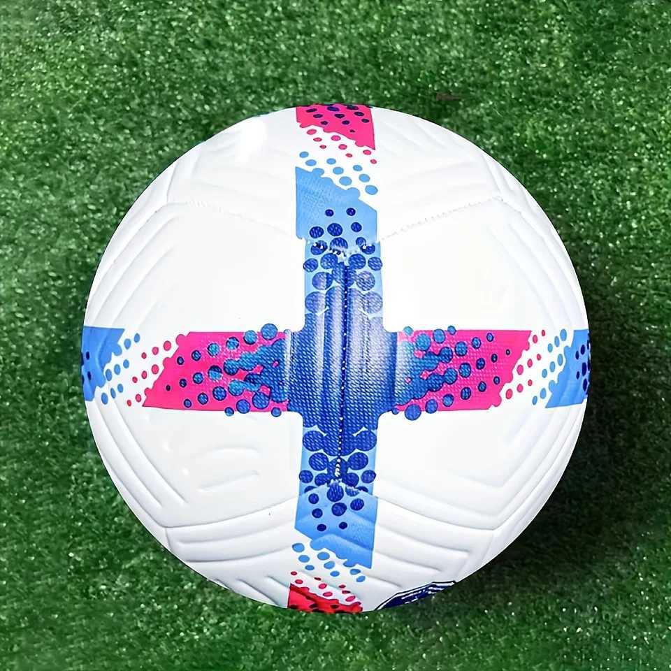 High quality football official size 5 PU material machine fixed target team outdoor competition football training balloon footballW241008