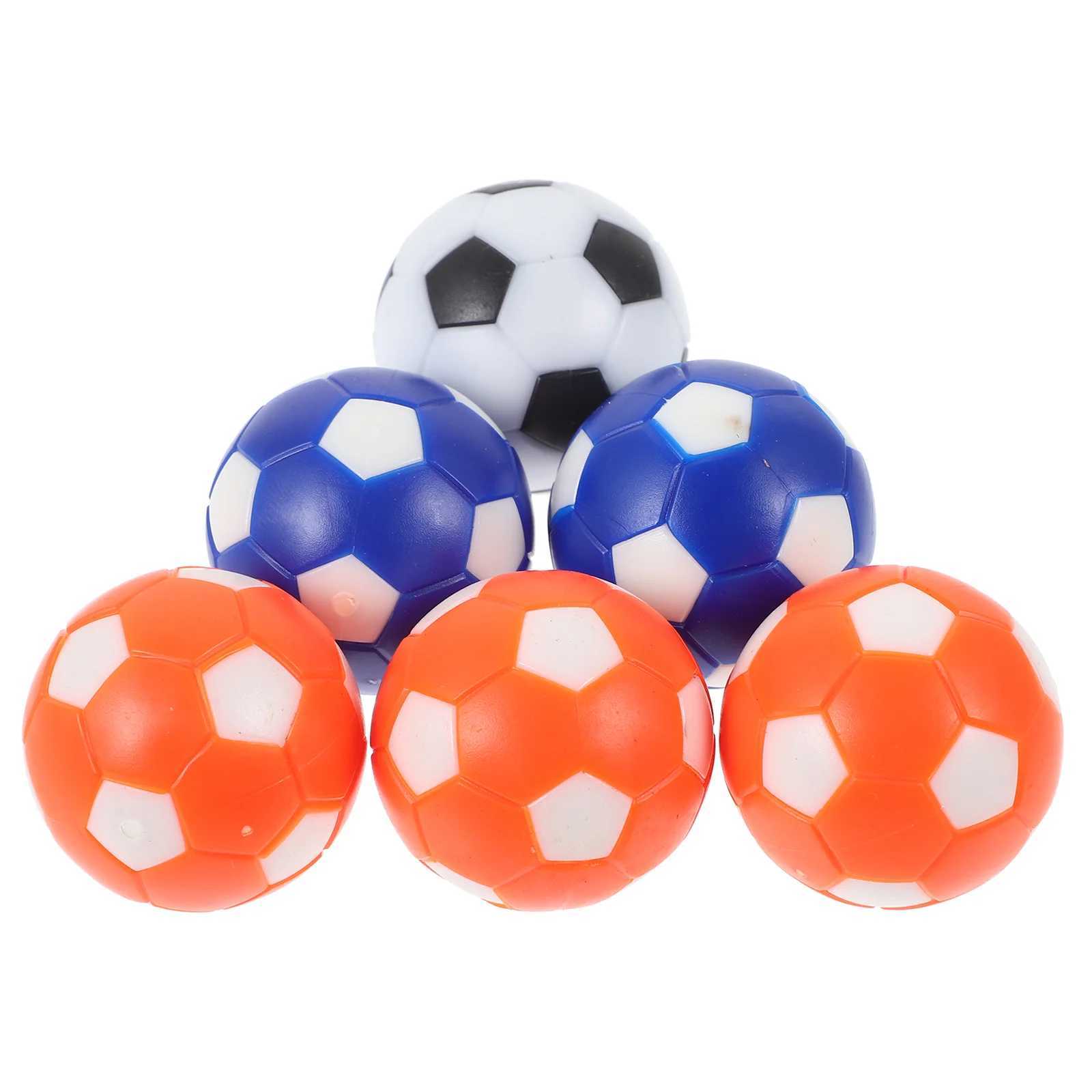 Childrens Mini Label Football Machine Accordies 28mm Color Model Football Game Supplies Football Table NewW241008
