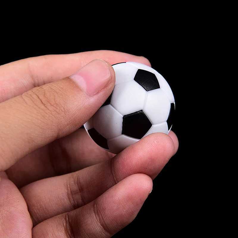 1Pcs 32mm label football replaces football game mini resin label football black and white ball indoor party board gameW241008