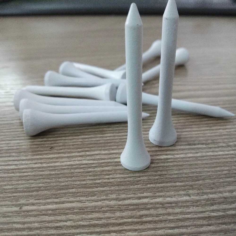 Golf Tees 1000pcs/ lot Great quality bulk 54mm /70mm / 83mm white color wood golf tee S241097