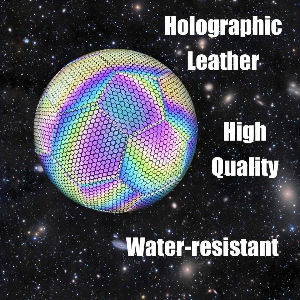 1 size 5 Rcctive football illuminated color football for indoor and outdoor trainingW241008