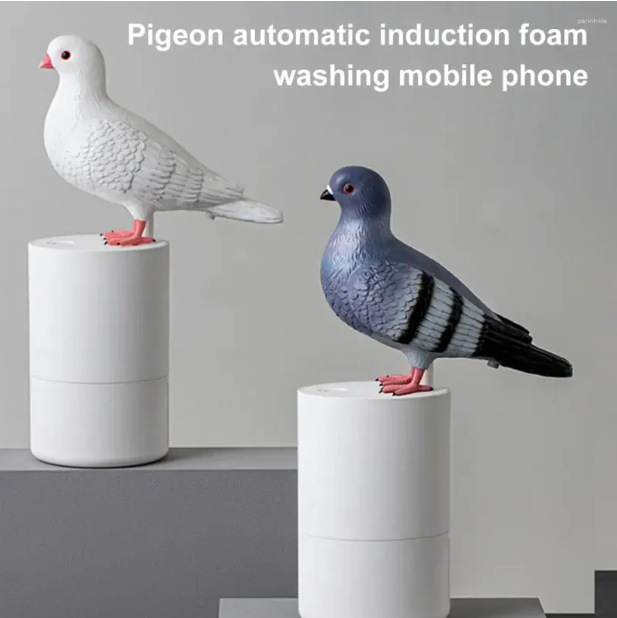 Soap Dispenser Liquid Pigeon Shaped Automatic Induction Foam Hand Washer With Shape Touchless For Bird Clean FY8933GG1009