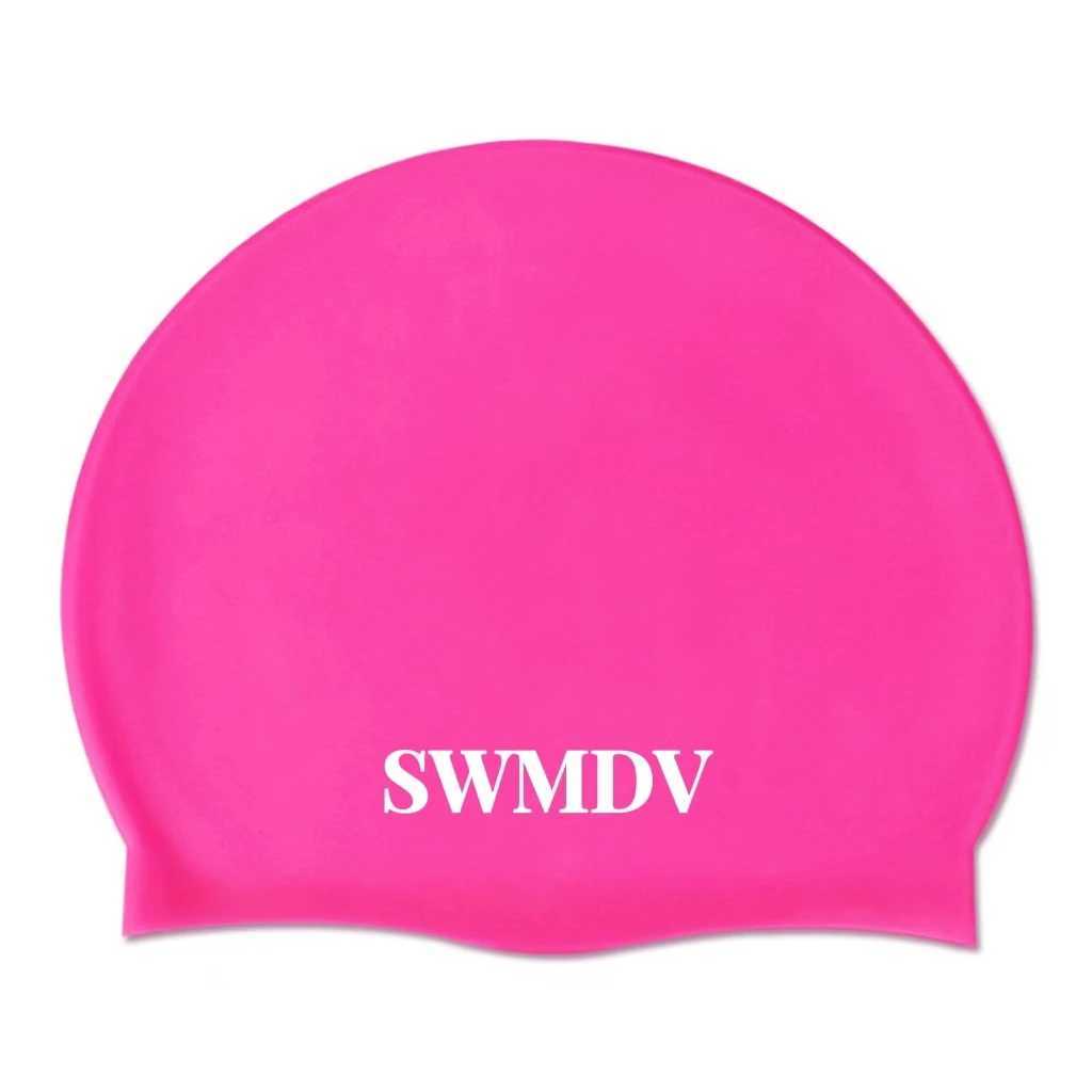 Flexible diving ear protection elastic silicone swimming cap for adults quick drying long hair waterproof surfing beach shower cap CL241009