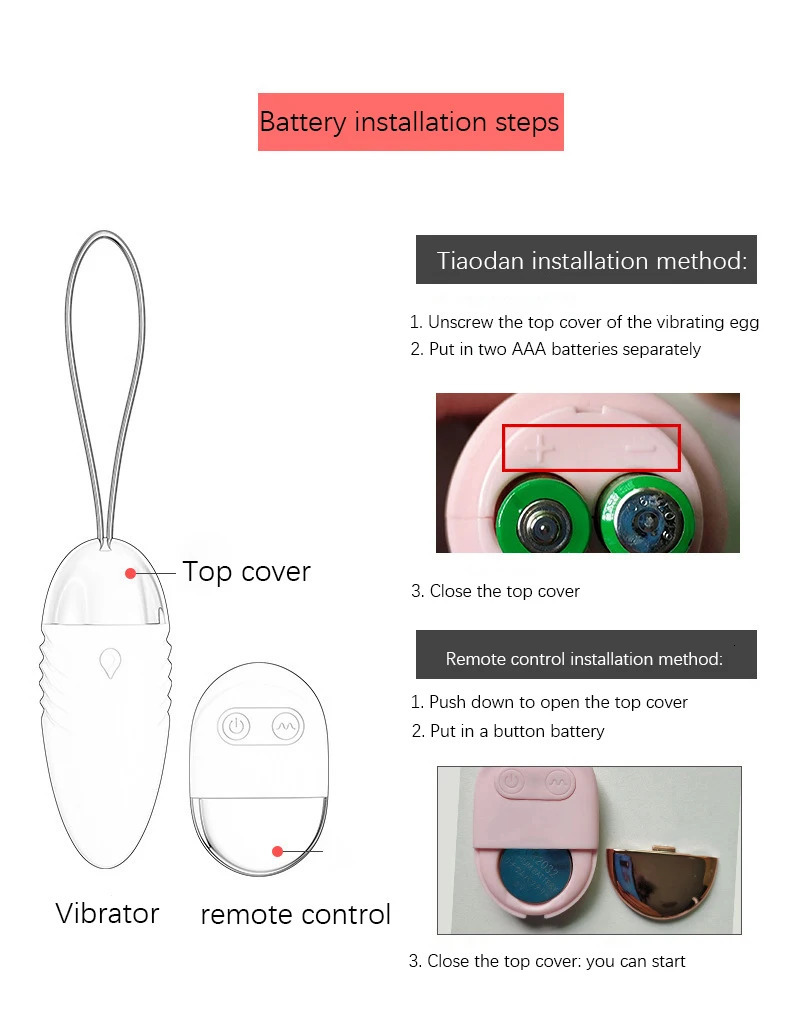 Frequency conversion wireless jumping egg vibrator remote control body massager for female adult sex toys and products 241009
