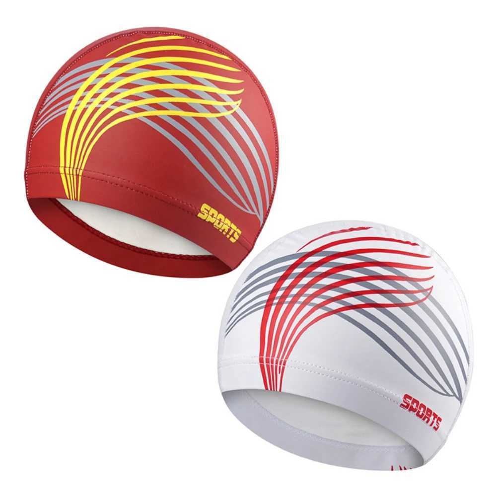 Swimming cap mens womens high elasticity adult shower cap waterproof adult shower cap CL241009